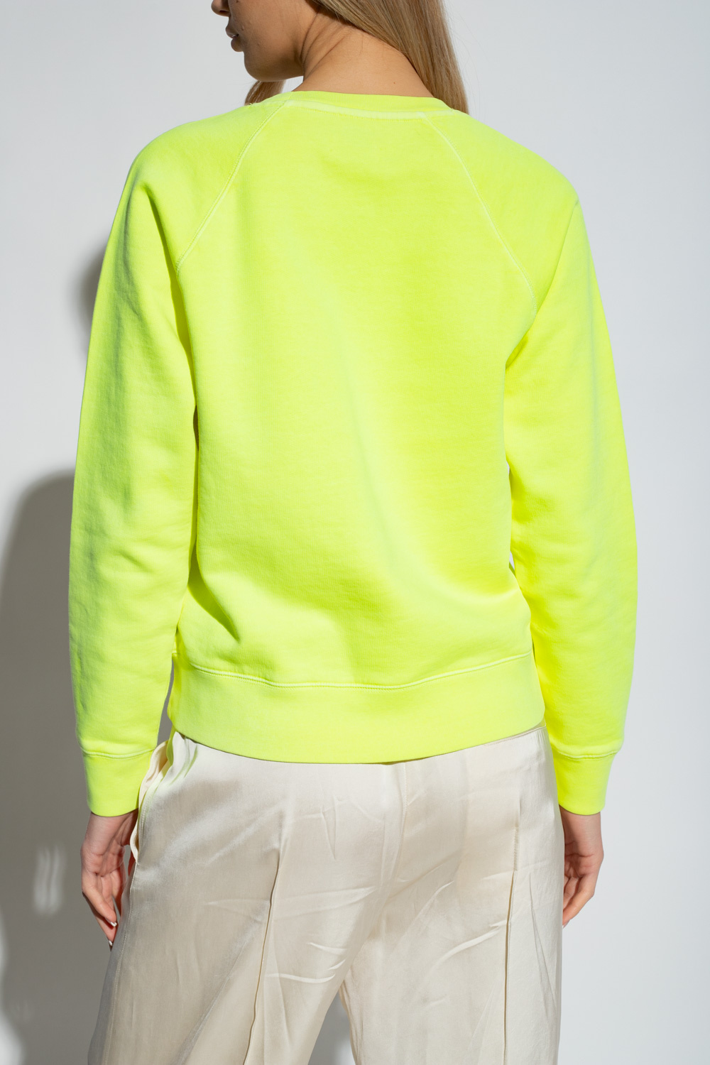 Neon hot sale yellow sweatshirts